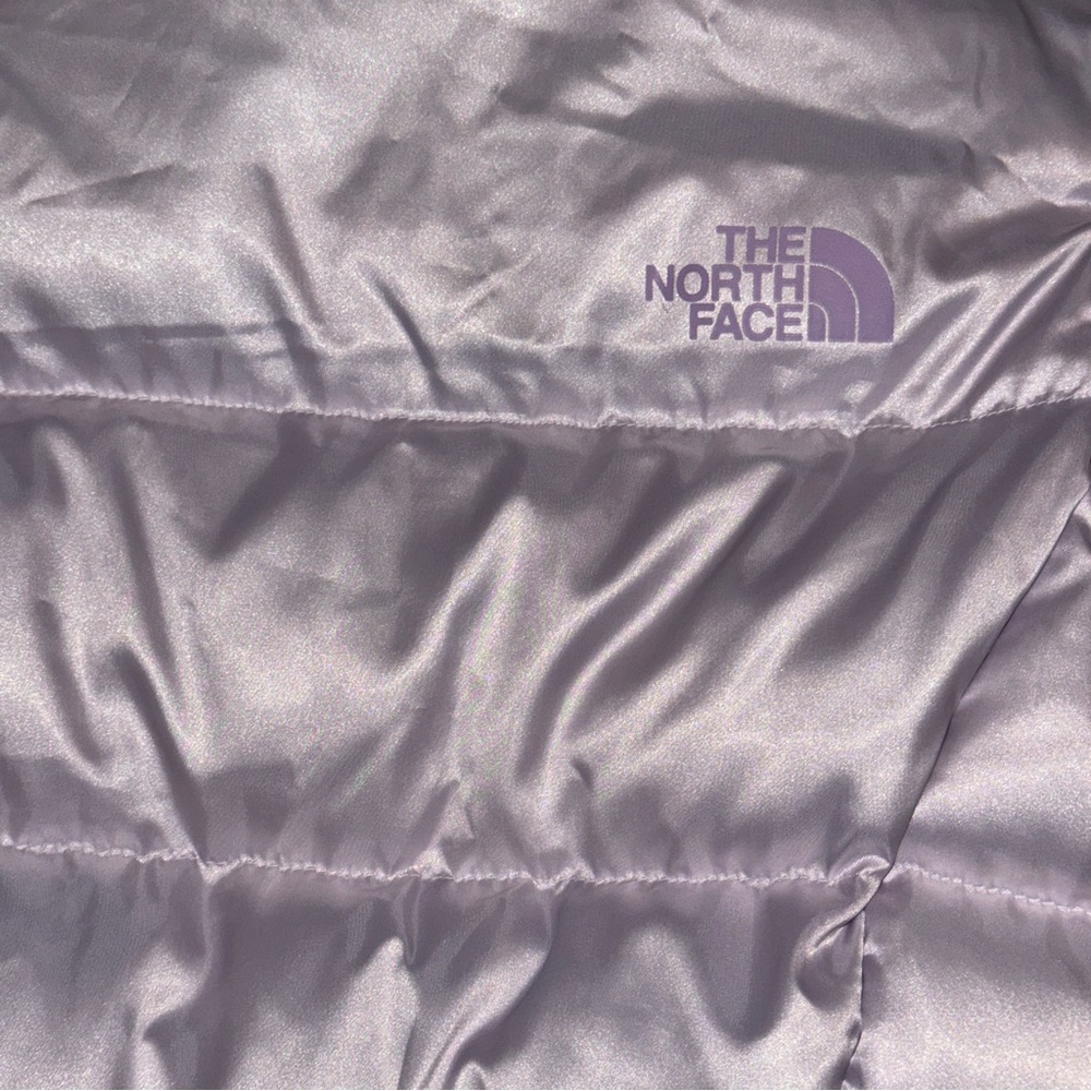 The North Face Metropolis Hooded Parka Lavender Fog / Shine Down Filling Coat M - Picture 8 of 9